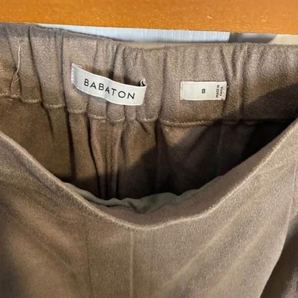 Babaton Suede Conan Pants - Picture 3 of 3